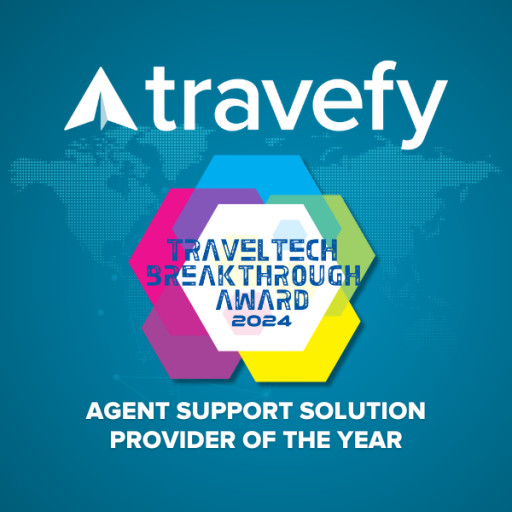 Travefy Named 2024 'Agent Support Solution Provider of the Year' by TravelTech Breakthrough