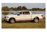 President George W. Bush with 2009 King Ranch F-150 4X4 pickup