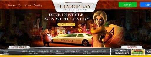 Bitcoin Gaming Brand LimoPlay Casino Celebrates Launch With 100% Match Bonus