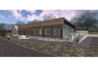 Caddo Visitors' Center Rendering