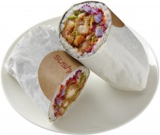 Mayan Dragon Sushi Burrito