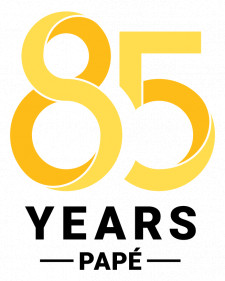 Papé 85th Anniversary Logo