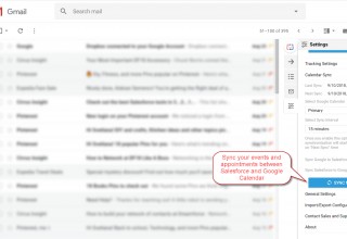 Synchronize your Salesforce and Google Calendars