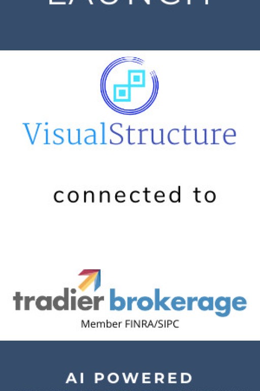 Powered by the Tradier API, VisualStructure, a Spinoff of the Renowned Swiss Federal Institute of Technology in Lausanne, Launches an AI-Powered, Next-Generation Investing Experience