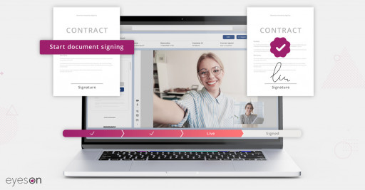 eSignatures Increasing With eyeson Video Collaboration