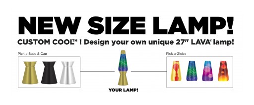 Lifespan Brands Debuts Grande DIY Custom Cool LAVA Lamps