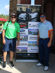 Scott Ehrlich, CEO of the David Posnack JCC, and Pat Nasco from Zinn Automotive Group