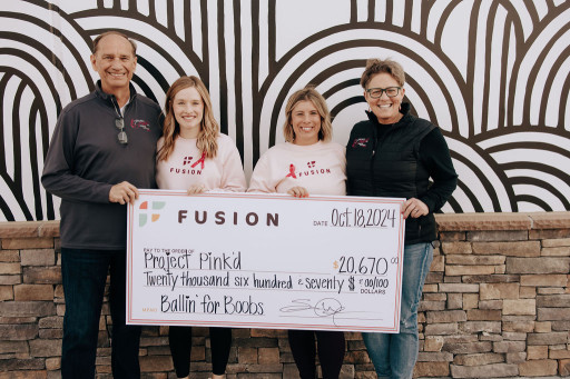 Omaha-Based Healthcare Company Fusion Gathers Employees for Project Pink’d Fundraiser