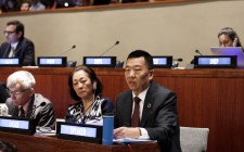 Zhao speaking at HLPF 