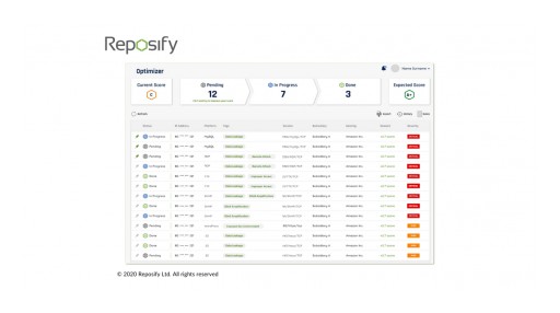 Reposify Launches Reposify Optimizer to Dramatically Shorten Teams' Path From Issue Detection to Remediation