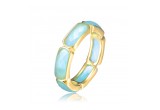 18k Gold Plated Blast Statement Ring