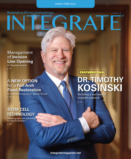 Glidewell Publishes Integrate™ Magazine Issue With 4 Free CEUs