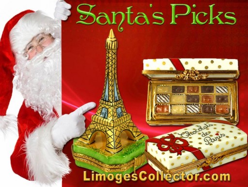 LimogesCollector.com Announces Santa's Holiday Picks for Luxury Limoges Box Gifts for All