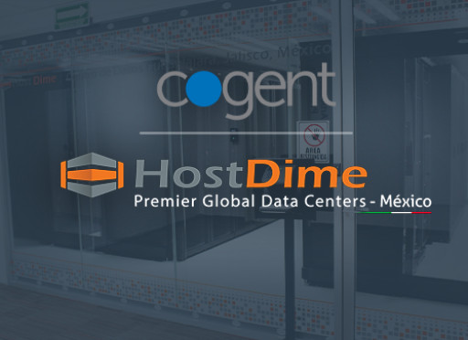 Cogent Deploys PoP in HostDime's Guadalajara Mexico Data Center