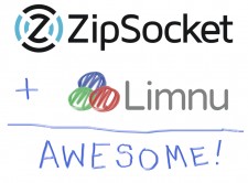 ZipSocket + Limnu = Awesome