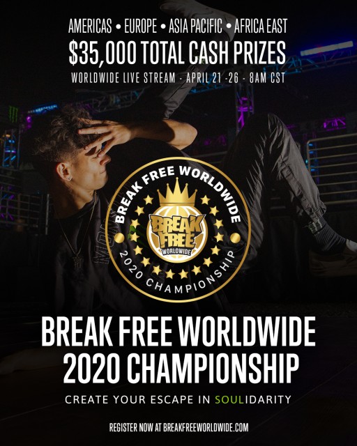Break Free Worldwide 2020 Championship: Create Your Escape in SOULidarity
