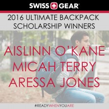 SWISSGEAR Ultimate Backpack Scholarship Winners