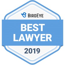 BirdEye's Best Lawyer 2019 Award 