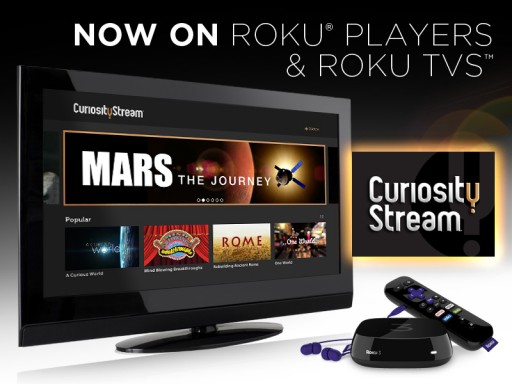 CuriosityStream Launches Roku Channel