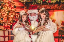 Reading A Magical story With Santa at Storybook Experience