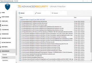 TSplus Adanced Security Backups and restore corrupted files