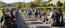 Golf carts are ready