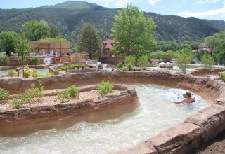 Shoshone Chutes at Glenwood Hot Springs Resort