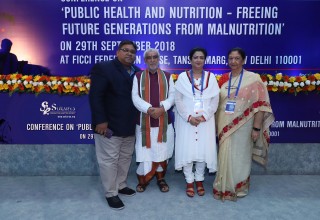 Union Minister of State for Health & Family Welfare, Mr. Ashwini Choubey gave the inaugural speech at the conference.