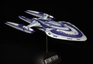 Fully colored 3D Printed StarTrek online space ship