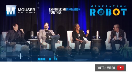 New Video From Mouser's Generation Robot Series Showcases Exclusive Grant Imahara Panel Discussion From 2018 ECIA Executive Conference