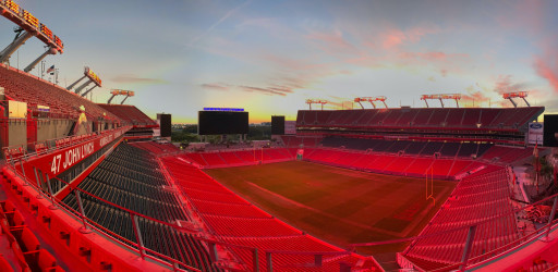 Sportsbeams and the Tampa Sports Authority Bring State-of-the-Art LED Lighting Fixtures to Raymond James Stadium