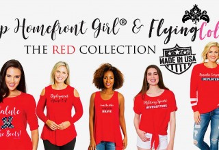 Homefront Girl & Flying Colors Apparel The RED Collection