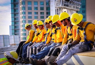 The Sullivan Solar Power team has begun construction at Petco Park