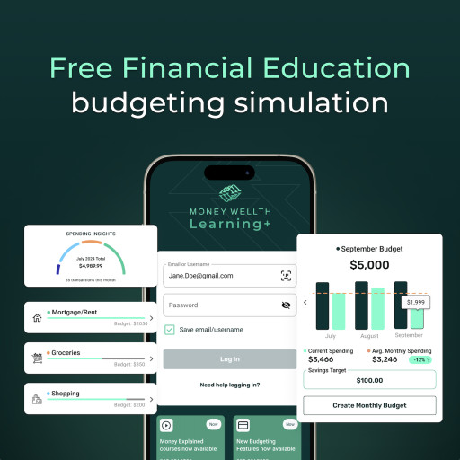 MoneyWellth Launching Free Personal Finance Course and Interactive Budgeting Simulation for Schools