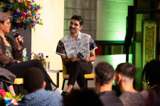 Agency Guacamole Founder & Principal Bilal Kaiser at B.L.N.D. 2023 in Los Angeles