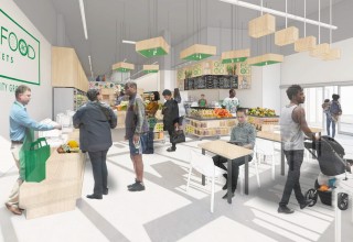 Rendering of Good Food Markets