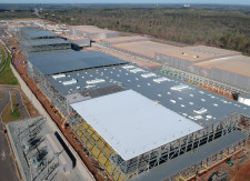 SK Innovations factory in construction