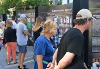 CCHR exhibit in Santa Monica, California