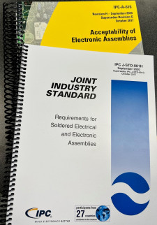 IPC A-610 and J-STD-001