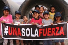 The vitality of these youngsters, living in an internally displaced persons camp, exemplifies the spirit of Peru