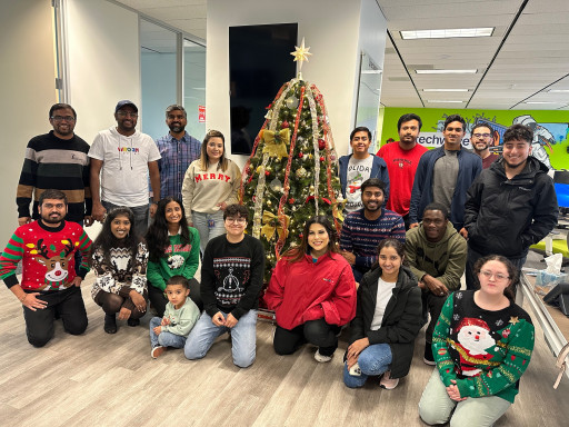 Techwave Brings Employees Together Globally for Joyful Christmas Celebrations