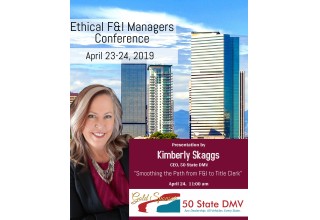 EFI Conference 2019 Gold Sponsor 50 State DMV - Kimberly Skaggs - CEO/Presenter