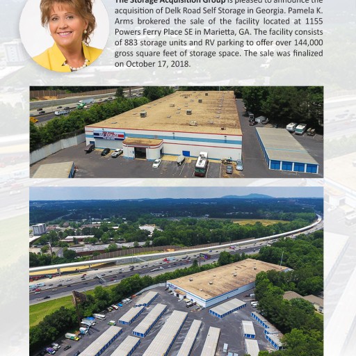 The Storage Acquisition Group Announces the Sale of Delk Road Self Storage in Marietta GA