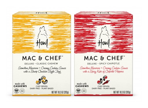 Howl Launches Mac & Chef, a Cashew-Based Mac and Cheese, Nationwide at Whole Foods Market
