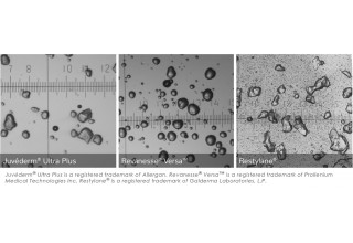 Revanesse Versa Particle Images Comparison