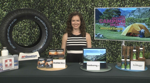 Travel Channel Host Meggan Kaiser Shares Tips to Prepare for Camping on TipsOnTV.com