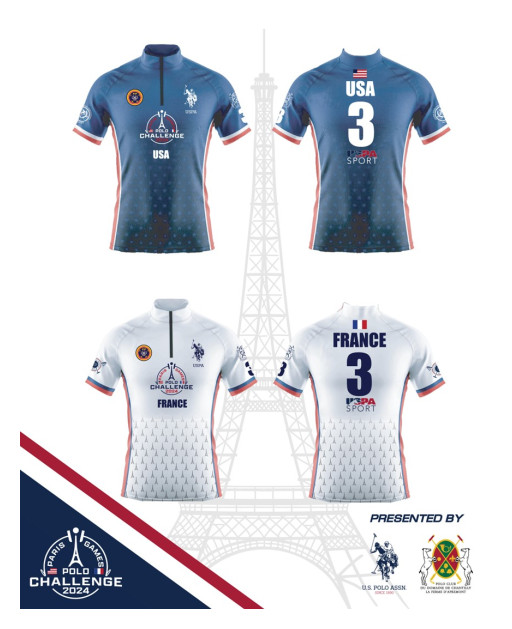 USA to Battle France in the Historic 2024 Paris Games Polo Challenge Set for Aug. 7, Presented by U.S. Polo Assn.