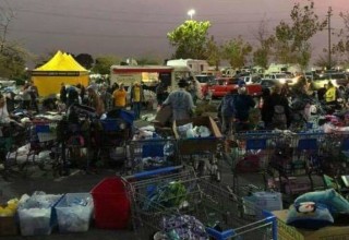 Volunteer Ministers tent 