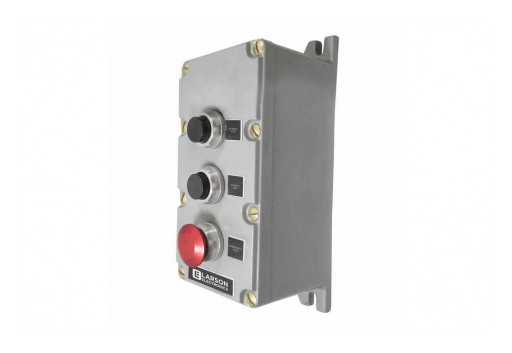 Larson Electronics Releases Explosion Proof Control Station, Mushroom Emergency Stop, NEMA 7/9