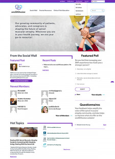 oneSMAvoice homepage